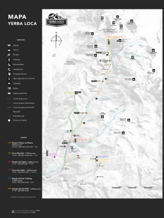 Mapa del parque